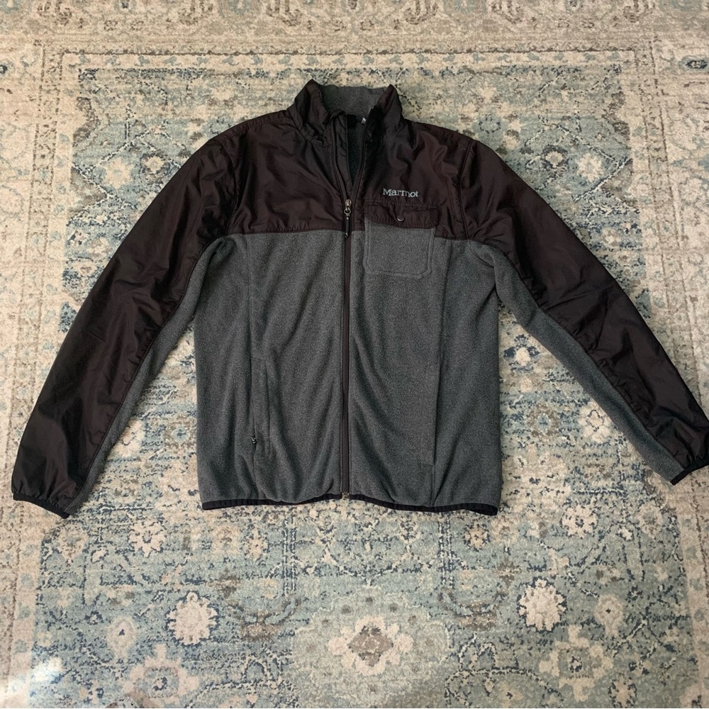 Marmot fleece zip up jacket